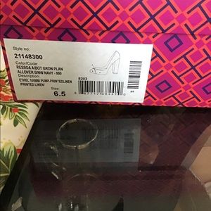 Tory Burch linen shoes